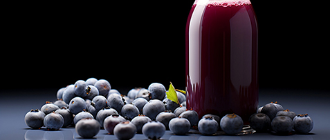 藍(lán)莓果汁